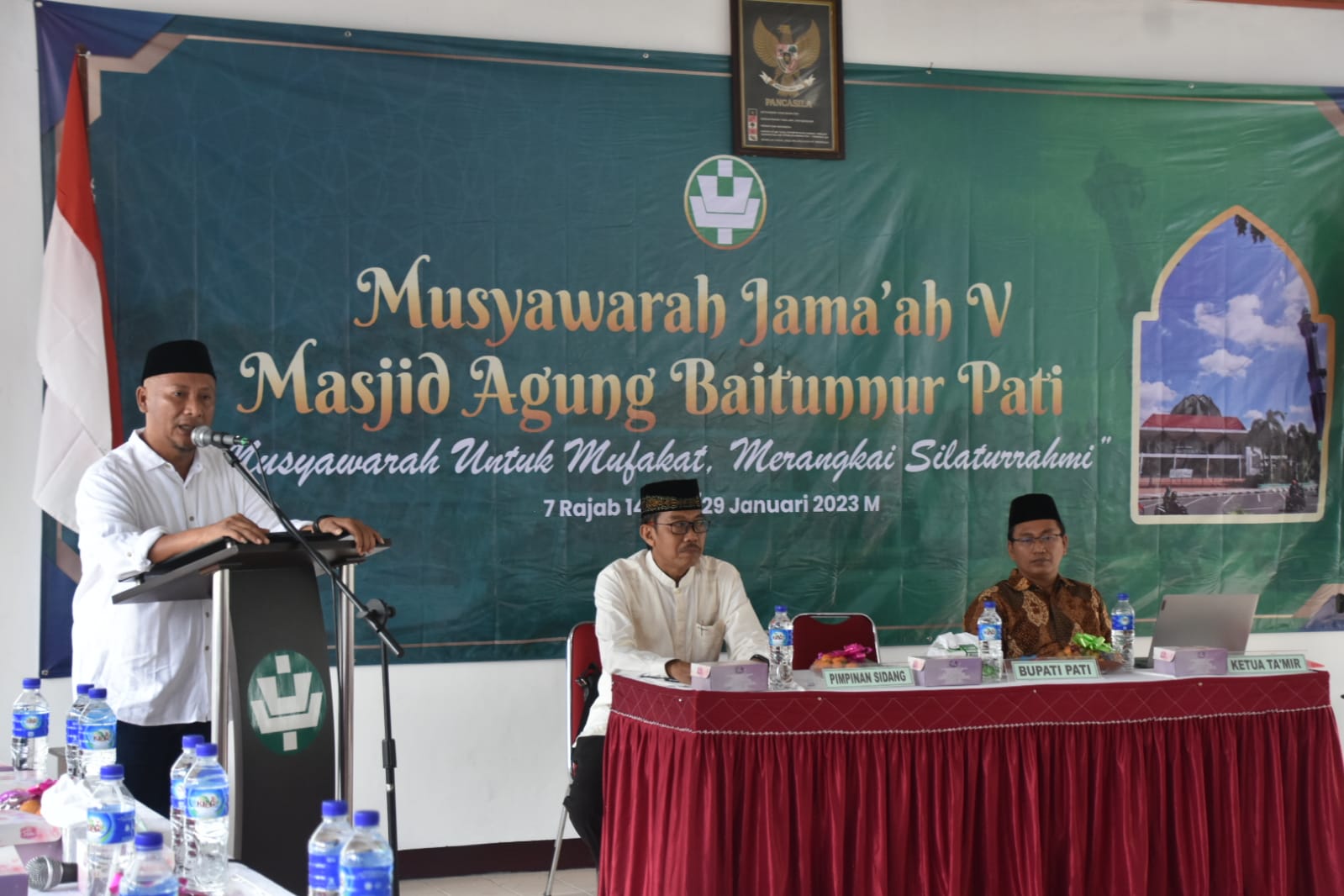Hadiri Musjam Masjid Agung Baitunnur, Pj Bupati Harapkan Penguatan Remaja Masjid